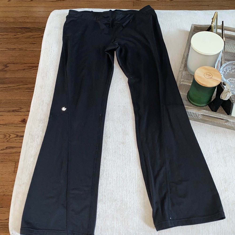 Athleta Black Track Pants XL Tall